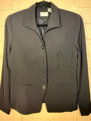 Preview Black Women's Tailored Button thumbnail 1
