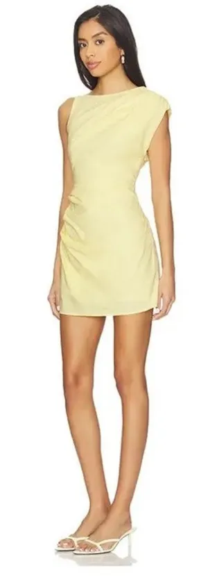 SNDYS Saskia Mini Dress in Pollen Sz S NWT $89 thumbnail 1