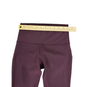 Lululemon Deep Plum High Rise Leggings Size 4 Excellent Condition thumbnail 7