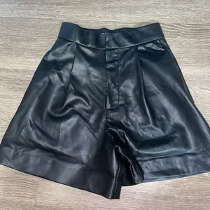 ZARA Faux Leather Shorts thumbnail 2