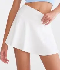 Aeropostale white skort thumbnail 1