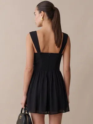 NWT Few Moda Addilyn Dress size 4 Black Kourt mini thumbnail 2