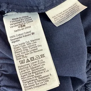 J.Crew Mini Beach Short Indigo Cotton Voile Navy Blue Resort Vacation XXS NWT thumbnail 9