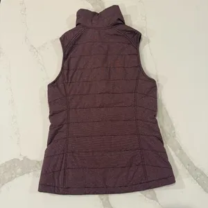 Columbia Dandi Camp Insulated Quilted Vest Women’s Small Maroon Red Mock Neck thumbnail 8