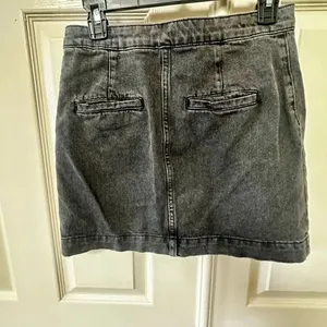 Free People Don’t Get Me Wrong black denim skirt size 27 thumbnail 4