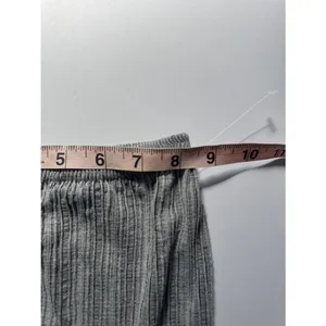 Free People Movement Ribbed Tube Mini Skirt in Heather Grey Size Xs/s NWOT thumbnail 4