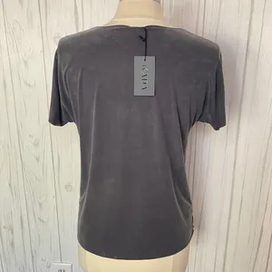 NWT KADA The Infinity Tee: Flow‎ Classic in Ink, Large Black thumbnail 8