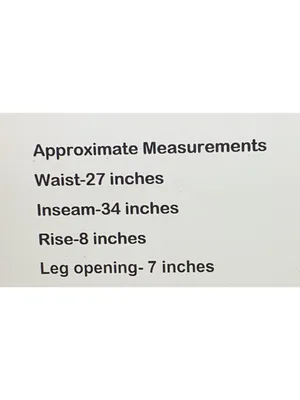 25L /27x 34 Ariat REAL Denim Tall Long Women's Mid-Rise Straight Jeans Rainstorm thumbnail 8