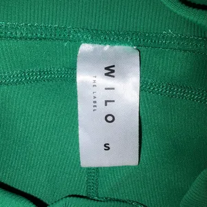 Wilo the Label Green Ribbed High Rise 7/8 Leggings thumbnail 5