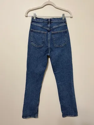 AGOLDE Stovepipe High Rise Jeans Size 24 thumbnail 5