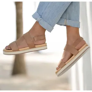 Nisolo Go-To Platform Sandals In Almond Size 9.5 thumbnail 13
