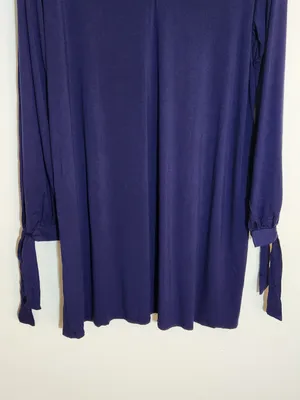 Lulus Navy Blue Shift Dress with Shoulder and Arm Cutouts Size XL NWT thumbnail 4
