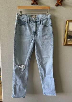 Madewell The Perfect Vintage Crop Jeans thumbnail 1