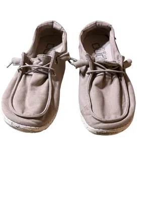 Hey Dude Wendy Grey Slip On Womens Comfort Loafer Boat Shoes Size US 6 EUR 37 thumbnail 2