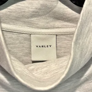 Varley Betsy Mock Neck Heather Gray Sweatshirt - size Small thumbnail 4