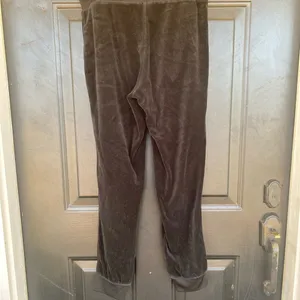 Juicy Couture Black Plush Athletic Pants thumbnail 2