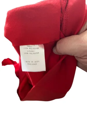 Superdown Bodycon Mini Dress Red Size XS Minimalist Summer Party Wedding Event thumbnail 4