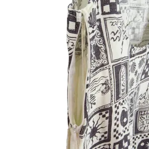 Urban Outfitters Charlotte Linen Mermaid Print Shift Dress XS NWT Nautical Mini thumbnail 6