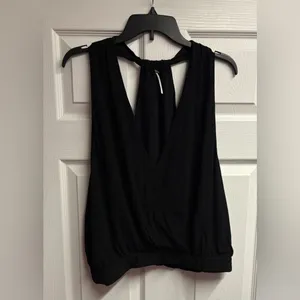 *SOLD* Free People Drapey Dreams V-Neck Tank Size Large thumbnail 2