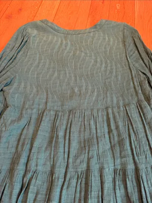 Maeve by Anthropologie Amber Tiered Tunic Dress Medium - C1-327 thumbnail 12