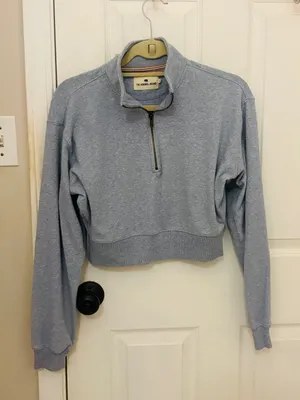 The Normal Brand Quarter Zip Sweatshirt and Jogger Pant Set thumbnail 5