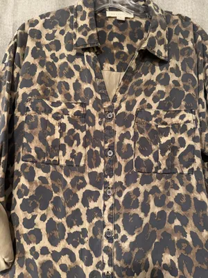 | Leopard Button Down | L thumbnail 4