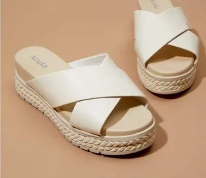 NEW Arula / Altar’d State Wide Width Sandals Size 8.5 NWT thumbnail 1