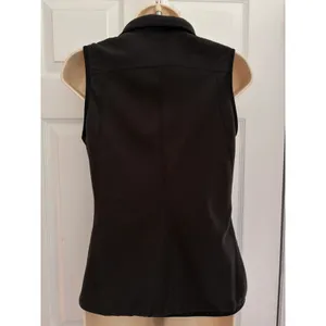 The North Face TKA 100 Fleece Vest Womens Small Black Full Zip Gorpcore thumbnail 3