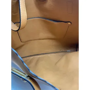 Unbranded camel brown faux leather classic tote thumbnail 9