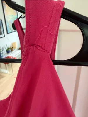 Free People Tied Up Drapey Top In Pink Phenom Size Medium thumbnail 4
