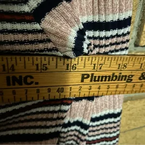 NWT Splendid Striped Flare Bell Sleeve Ribbed Knit Sweater Top Size Medium thumbnail 8