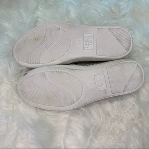 NWT Time & Tru slipon sneakers white/cream‎ & black thumbnail 5