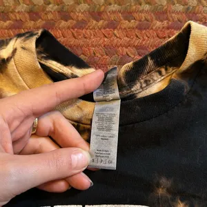 Cowboy & Rodeo Horseshoe Western Graphic Black Tie Dye Tee thumbnail 3