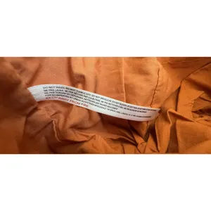 Free People Baby Oksana Tote C 8151 Small Orange Mix Striped Cotton Bag Women's thumbnail 11