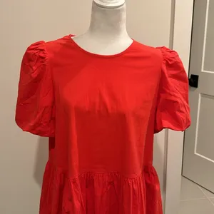 NWT TCEC Red Dress Sz L thumbnail 2