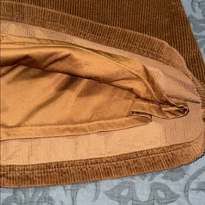 American Eagle size medium brown corduroy dress adjustable strap no pockets thumbnail 6