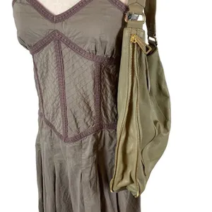 Kelsi Dagger McKenzie Sage Hobo Pebble Leather Shoulder Tote‎ Bag Green NEW*￼ thumbnail 5