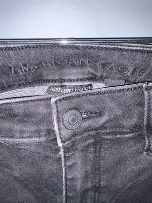 American Eagle Outfitters Black Stretch Jeans thumbnail 3