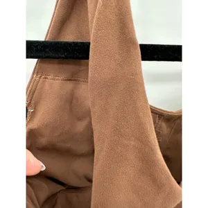 Lululemon Align Tank Top Roasted Brown Nulu Yoga Crop Top Size 6 LW2D41S thumbnail 3