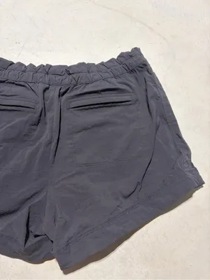 Athleta Black Women’s nylon Elastic Waist Shorts 10 thumbnail 10