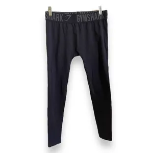 Gymshark‎ Womens Leggings Sz M Seamless Black Cropped Length thumbnail 2