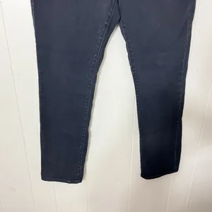 Levi’s Women’s Mid Rise Skinny Jeans Black Size 18 Stretch Denim thumbnail 2