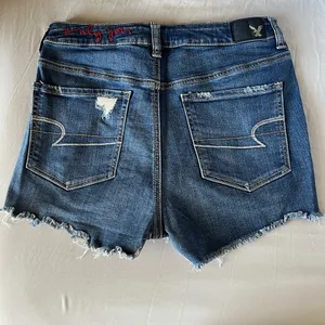American Eagle distressed jean shorts. thumbnail 2