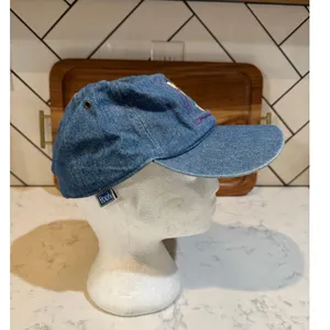 vintage 90s Disney Winnie the Pooh "Tigger" Denim Baseball Cap OS vacation thumbnail 5