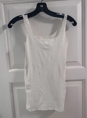 Women's Cream Tank Top thumbnail 1