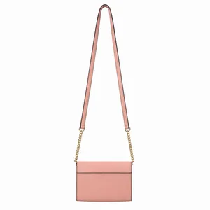 Kate Spade New York Pink Saffiano Leather Crossbody Clutch Bag Convertible thumbnail 3