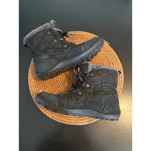 Columbia Minx Mid II‎ Omni-Heat Waterproof Winter Boots Black Suede 9.5 YL5251 thumbnail 4