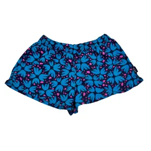 Patagonia Barely‎ Baggies Shorts Womens XS Blue Pink Tropical Floral Print thumbnail 2
