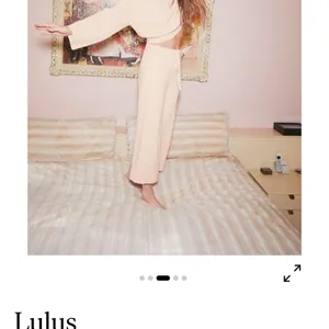 Lulus Cream Sweater Drawstring Pants | Size Medium-Like New thumbnail 2