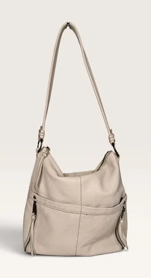 The Sak Lucia Crossbody Cream Leather Bag thumbnail 1